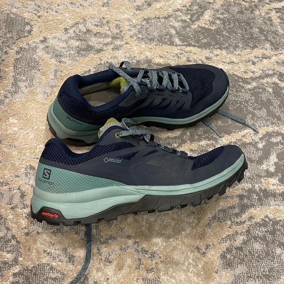 Salomon Women's Outline GTX W Hiking Size 7 - Picture 2 of 12